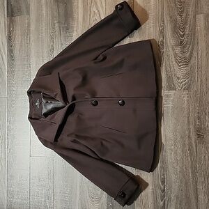 Collection By Gallery Wool Peacoat